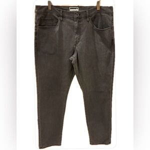 Travis Mathew Smoke Grey Straight Leg Denim Jeans 36